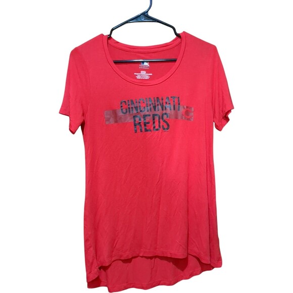 Authentic Women's MLB Cincinnati Reds Shirt Small - Picture 1 of 8